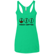 T-Shirts Envy / X-Small Need Coffee Women's Triblend Racerback Tank