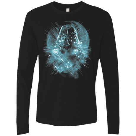T-Shirts Black / Small Nefarious Nebula blue ink Men's Premium Long Sleeve