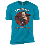 T-Shirts Turquoise / YXS Negan Chooses You Boys Premium T-Shirt