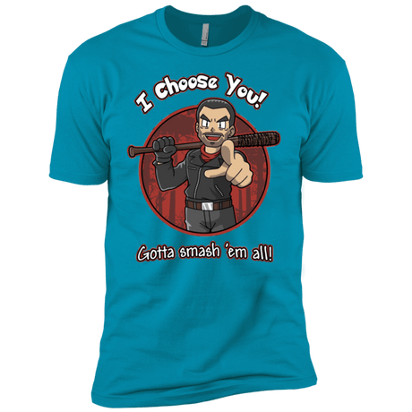 T-Shirts Turquoise / YXS Negan Chooses You Boys Premium T-Shirt