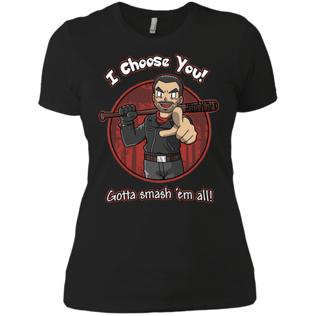 T-Shirts Black / X-Small Negan Chooses You Women's Premium T-Shirt