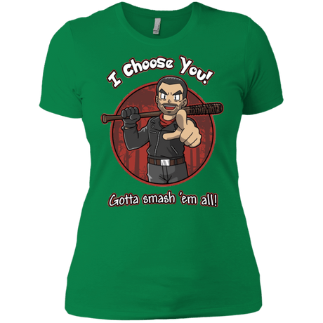 T-Shirts Kelly Green / X-Small Negan Chooses You Women's Premium T-Shirt