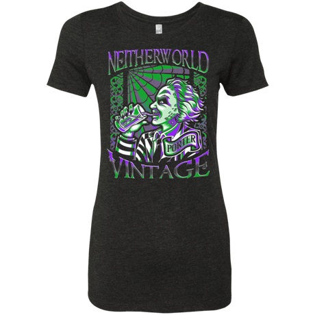 T-Shirts Vintage Black / Small Neitherworld Vintage Women's Triblend T-Shirt
