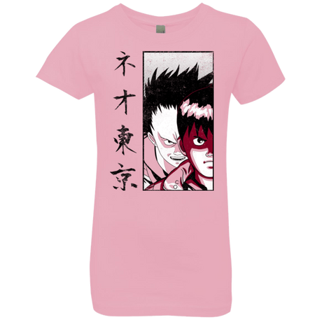 T-Shirts Light Pink / YXS Neo Tokyo Girls Premium T-Shirt