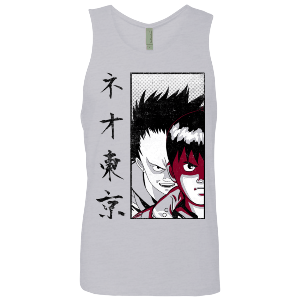 T-Shirts Heather Grey / Small Neo Tokyo Men's Premium Tank Top