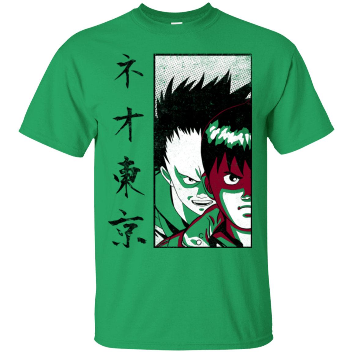 T-Shirts Irish Green / Small Neo Tokyo T-Shirt