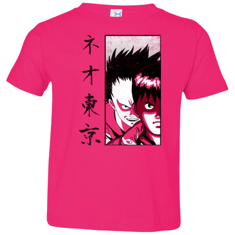 T-Shirts Hot Pink / 2T Neo Tokyo Toddler Premium T-Shirt