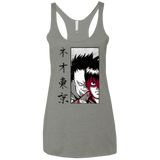 T-Shirts Venetian Grey / X-Small Neo Tokyo Women's Triblend Racerback Tank