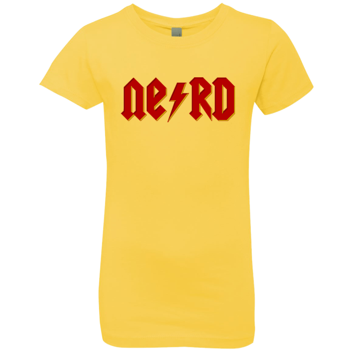 T-Shirts Vibrant Yellow / YXS NERD Girls Premium T-Shirt
