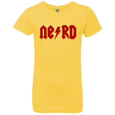 T-Shirts Vibrant Yellow / YXS NERD Girls Premium T-Shirt