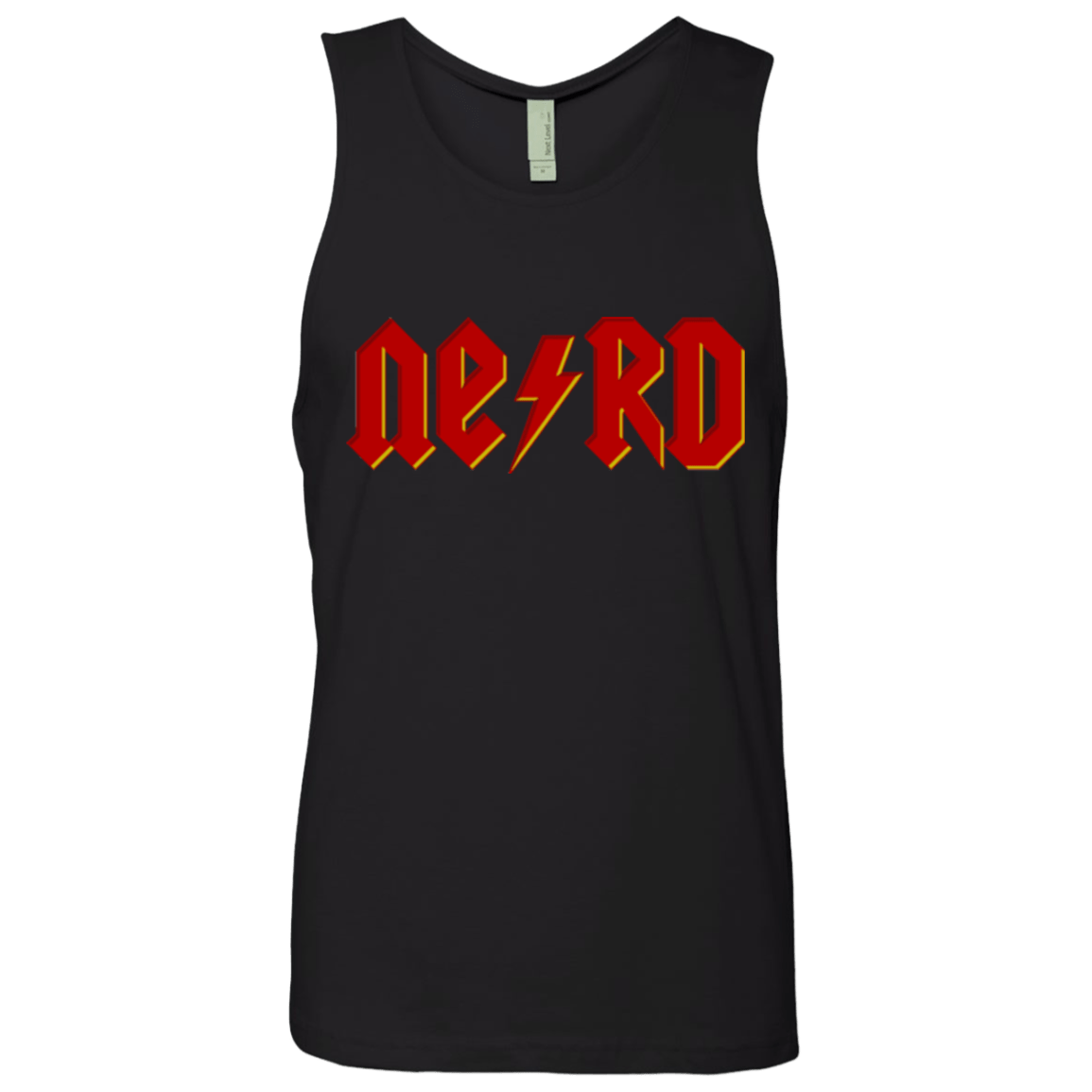T-Shirts Black / Small NERD Men's Premium Tank Top