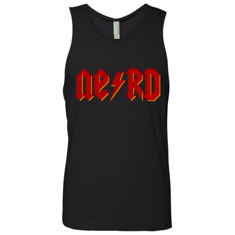 T-Shirts Black / Small NERD Men's Premium Tank Top