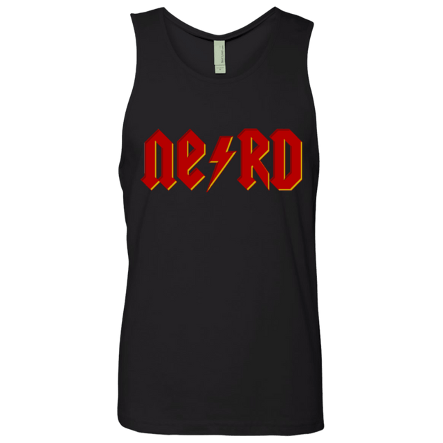T-Shirts Black / Small NERD Men's Premium Tank Top