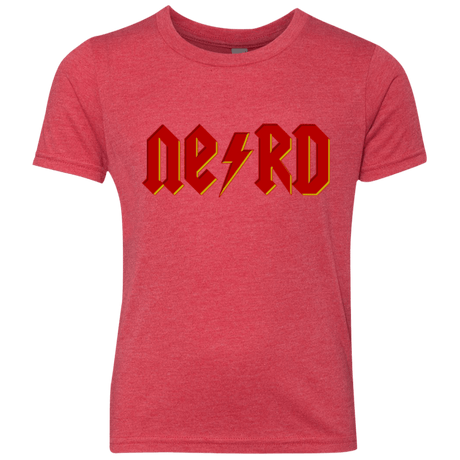 T-Shirts Vintage Red / YXS NERD Youth Triblend T-Shirt