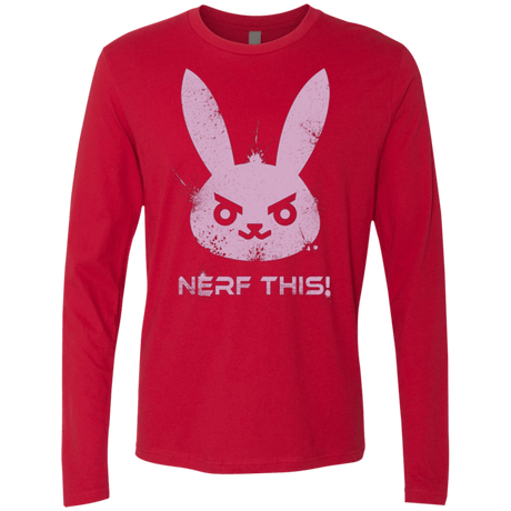 T-Shirts Red / Small Nerf This Men's Premium Long Sleeve