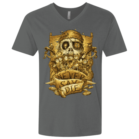 T-Shirts Heavy Metal / X-Small Never Say Die Men's Premium V-Neck