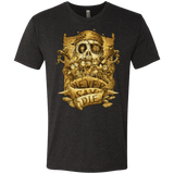 T-Shirts Vintage Black / Small Never Say Die Men's Triblend T-Shirt