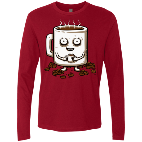 T-Shirts Cardinal / Small Never tired Men's Premium Long Sleeve