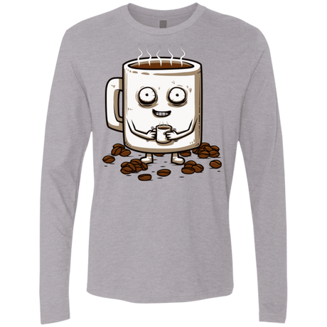 T-Shirts Heather Grey / Small Never tired Men's Premium Long Sleeve