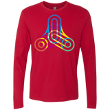 T-Shirts Red / Small Never Win Men's Premium Long Sleeve