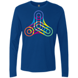 T-Shirts Royal / Small Never Win Men's Premium Long Sleeve