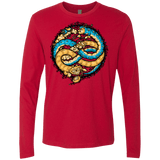 T-Shirts Red / Small NEVERENDING WONDERLAND Men's Premium Long Sleeve