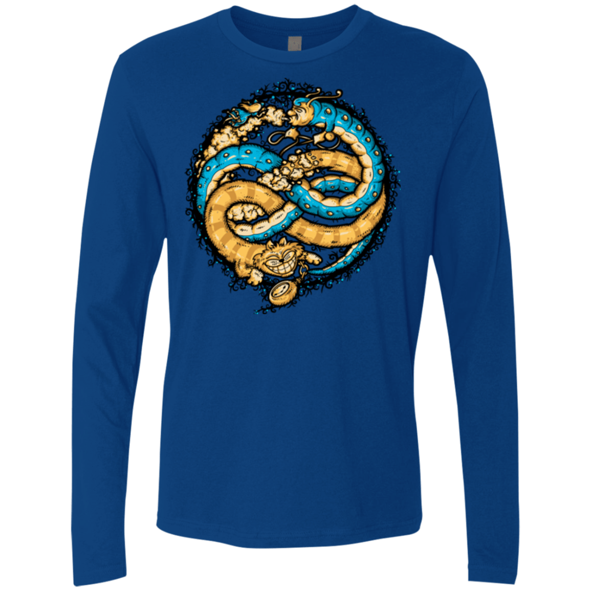 T-Shirts Royal / Small NEVERENDING WONDERLAND Men's Premium Long Sleeve