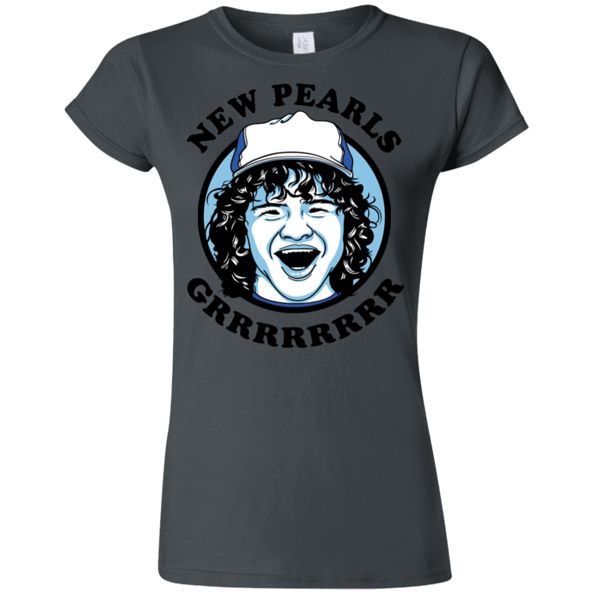 T-Shirts Charcoal / S New Pearls Junior Slimmer-Fit T-Shirt