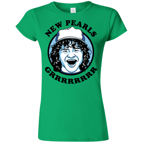 T-Shirts Irish Green / S New Pearls Junior Slimmer-Fit T-Shirt