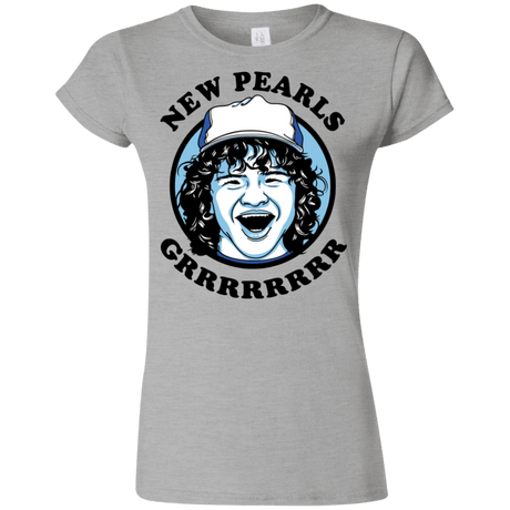 T-Shirts Sport Grey / S New Pearls Junior Slimmer-Fit T-Shirt