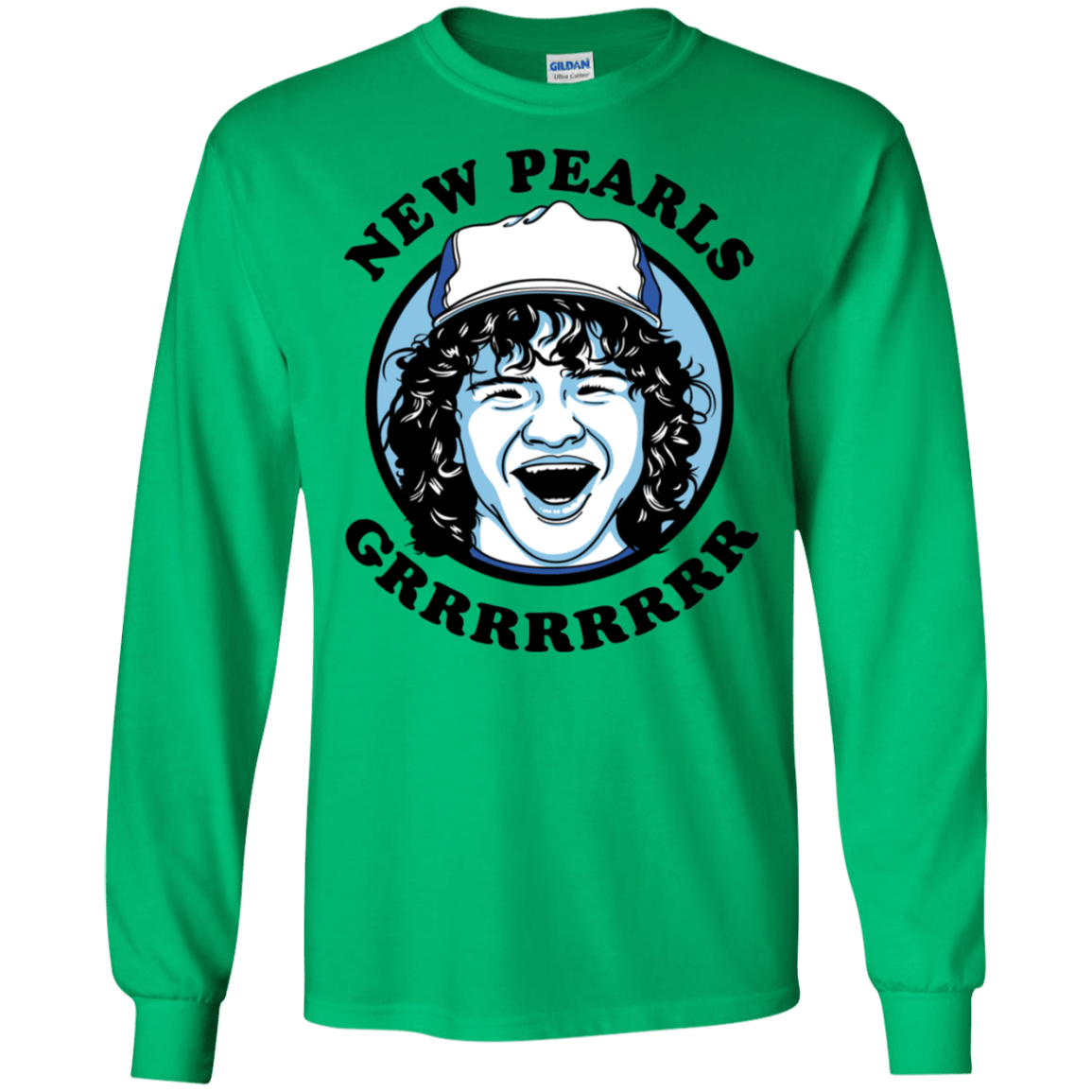 T-Shirts Irish Green / S New Pearls Men's Long Sleeve T-Shirt