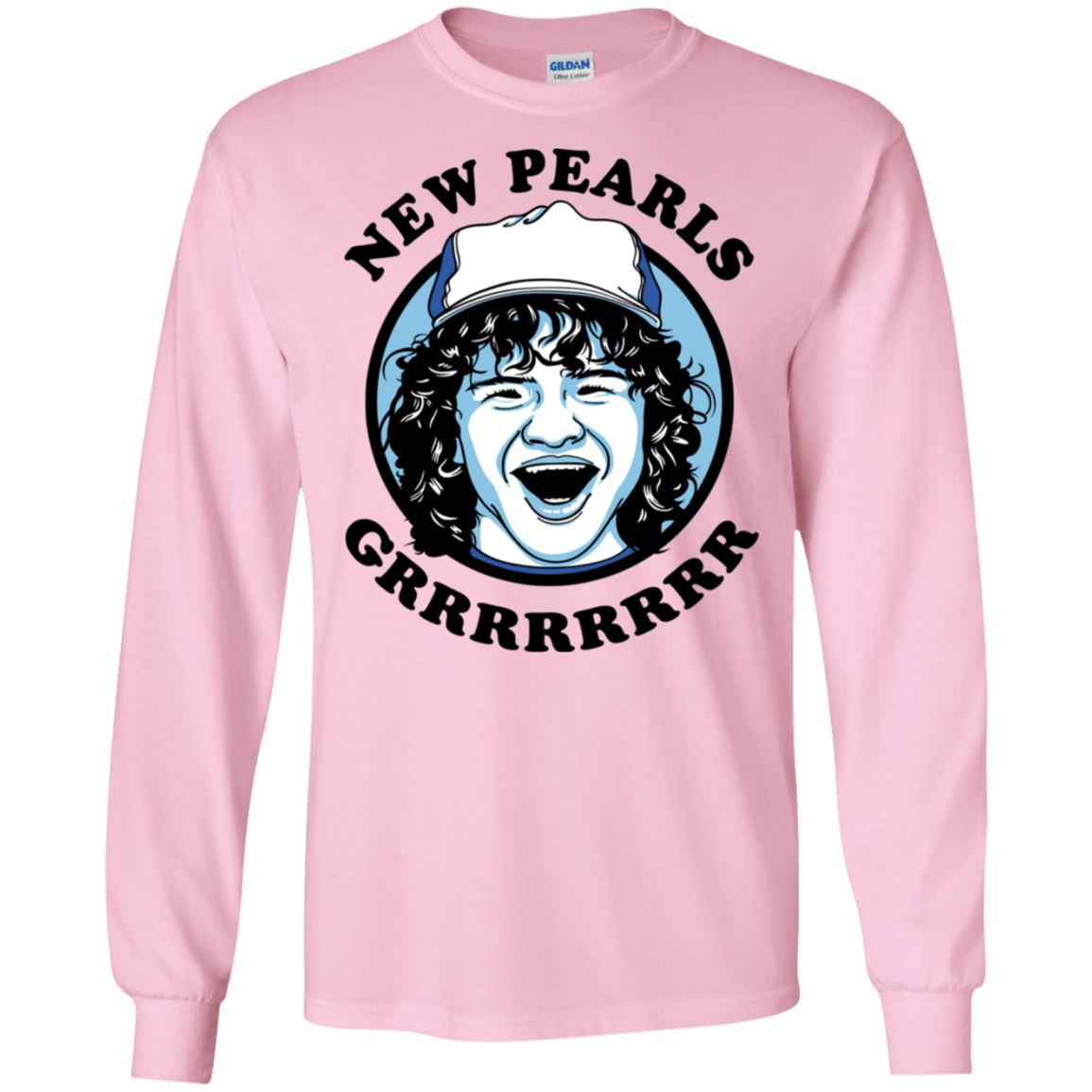 T-Shirts Light Pink / S New Pearls Men's Long Sleeve T-Shirt