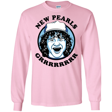 T-Shirts Light Pink / S New Pearls Men's Long Sleeve T-Shirt