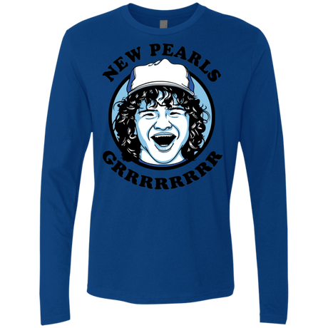 T-Shirts Royal / S New Pearls Men's Premium Long Sleeve