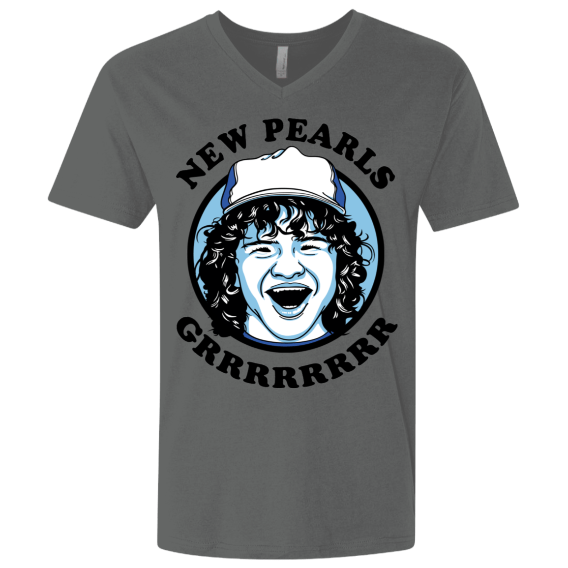 T-Shirts Heavy Metal / X-Small New Pearls Men's Premium V-Neck