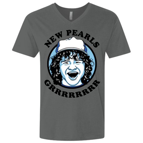 T-Shirts Heavy Metal / X-Small New Pearls Men's Premium V-Neck