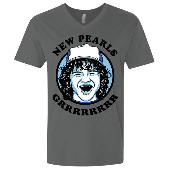T-Shirts Heavy Metal / X-Small New Pearls Men's Premium V-Neck