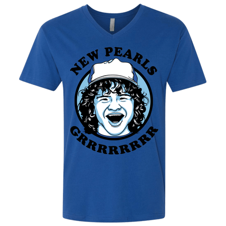 T-Shirts Royal / X-Small New Pearls Men's Premium V-Neck