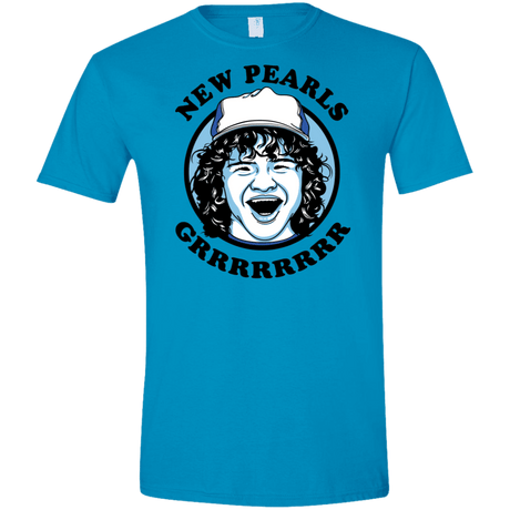 T-Shirts Sapphire / S New Pearls Men's Semi-Fitted Softstyle