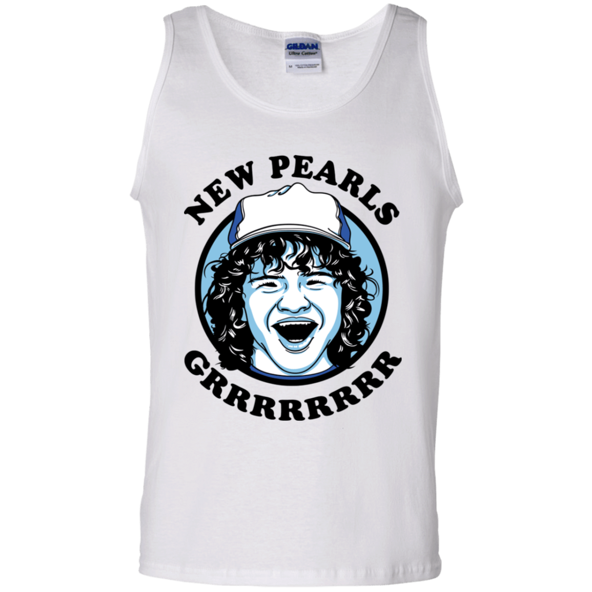 T-Shirts White / S New Pearls Men's Tank Top