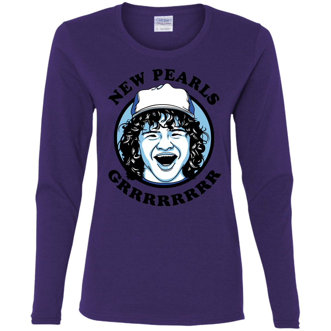 T-Shirts Purple / S New Pearls Women's Long Sleeve T-Shirt