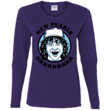 T-Shirts Purple / S New Pearls Women's Long Sleeve T-Shirt
