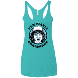 T-Shirts Tahiti Blue / X-Small New Pearls Women's Triblend Racerback Tank