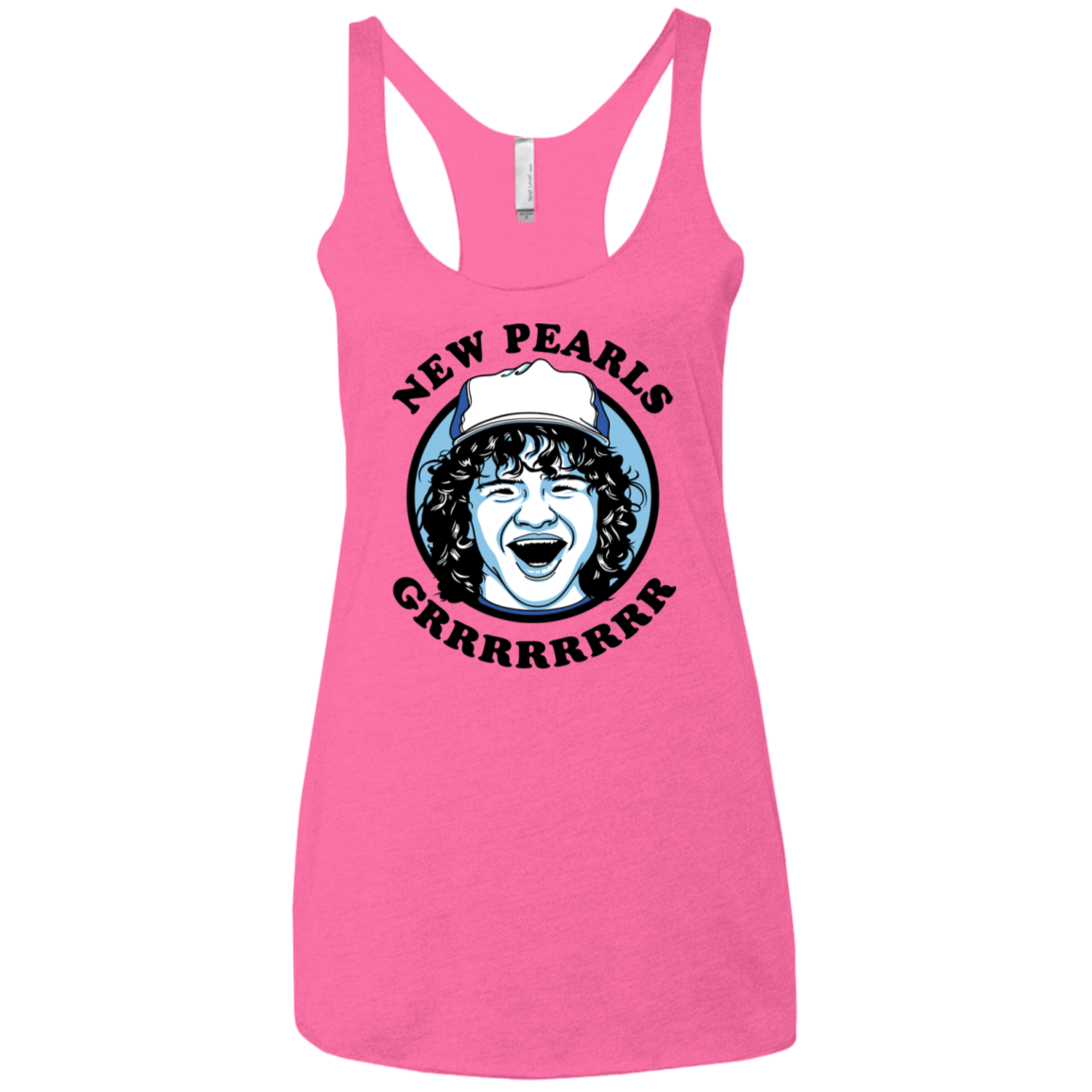 T-Shirts Vintage Pink / X-Small New Pearls Women's Triblend Racerback Tank