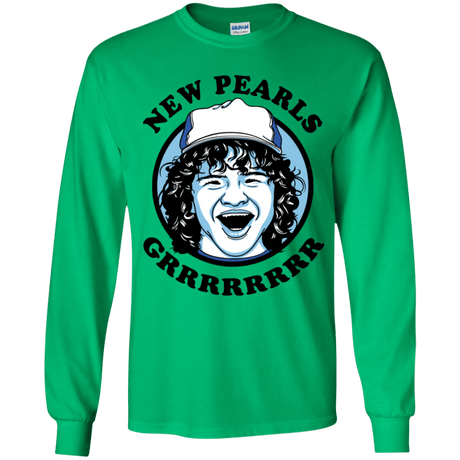 T-Shirts Irish Green / YS New Pearls Youth Long Sleeve T-Shirt