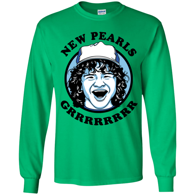 T-Shirts Irish Green / YS New Pearls Youth Long Sleeve T-Shirt