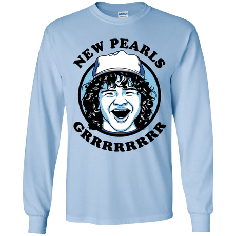 T-Shirts Light Blue / YS New Pearls Youth Long Sleeve T-Shirt
