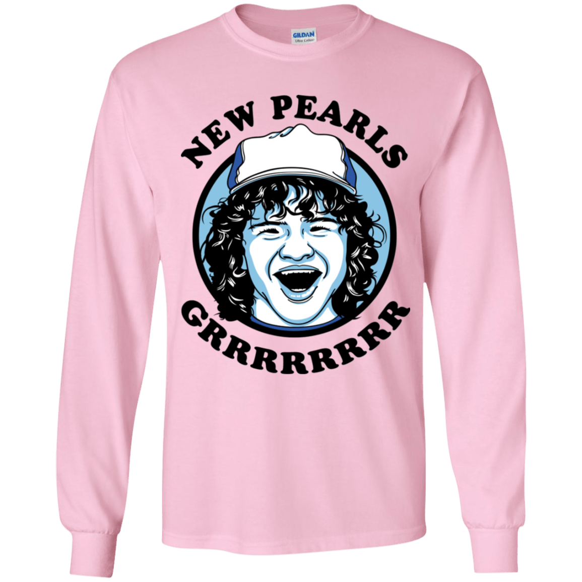 T-Shirts Light Pink / YS New Pearls Youth Long Sleeve T-Shirt