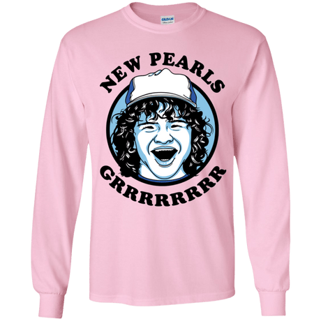 T-Shirts Light Pink / YS New Pearls Youth Long Sleeve T-Shirt