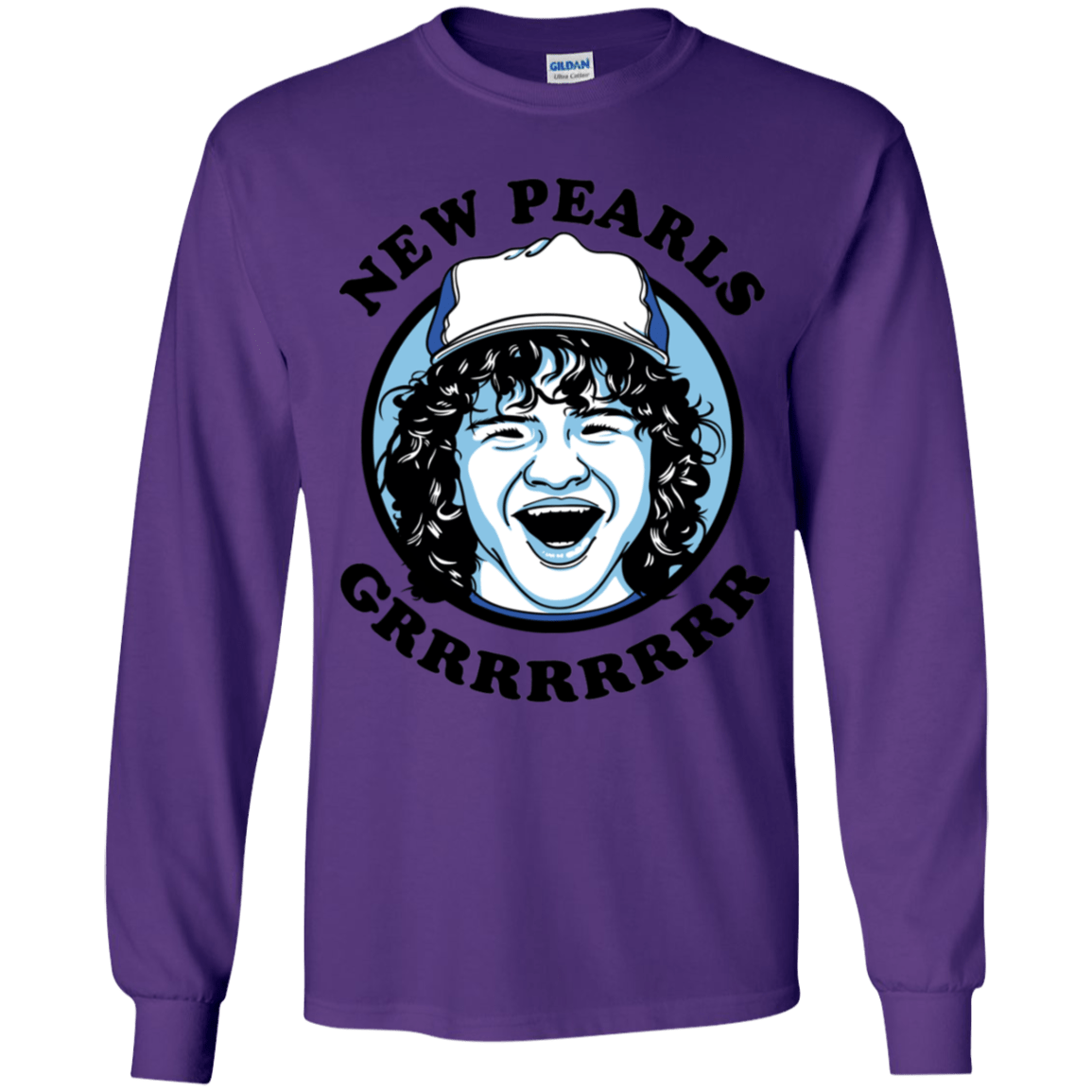 T-Shirts Purple / YS New Pearls Youth Long Sleeve T-Shirt